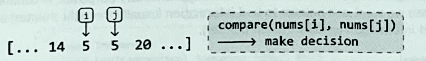 Two Pointers Algorithm Example